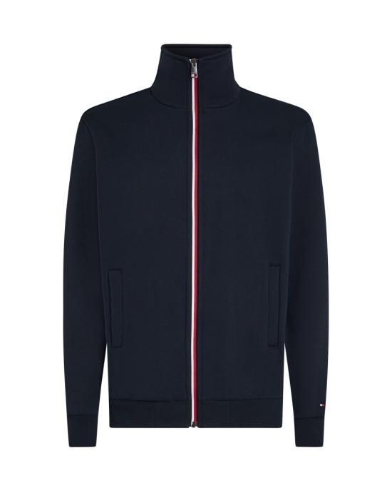 타미힐피거 25FW 타미힐피거 집업 니트 MW0MW40481 Blue