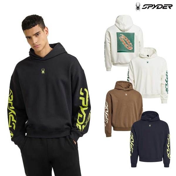 스파이더 <매장정품> SPYDER 스파이더 [스파이더 본사] 공용 라이프 스타일 그래픽 기모 후디 SPHWCNHD303U 1095364