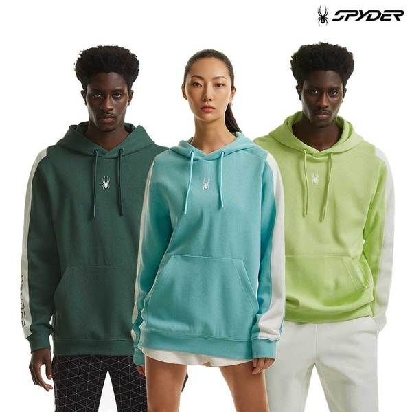 스파이더 <매장정품> SPYDER 스파이더 [스파이더 본사] 공용 슬리브 레터링 로고 후드 SPHPCNHD303U (3color) 1095298