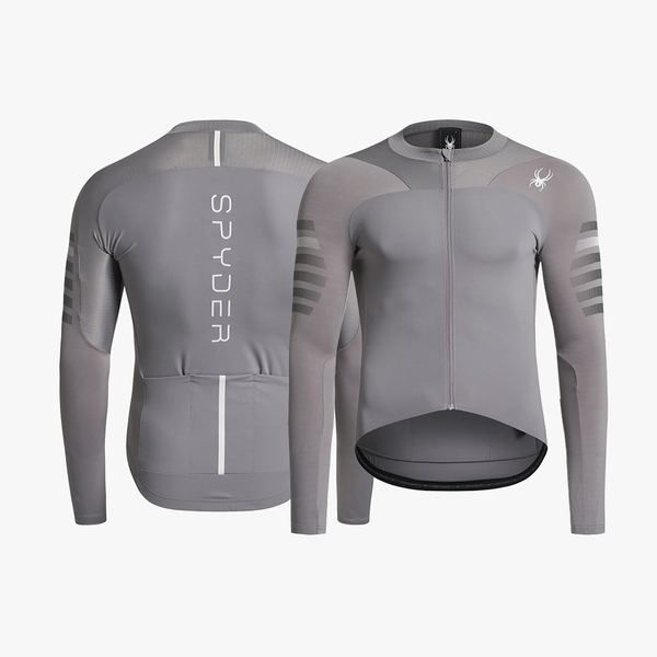 스파이더 <매장정품> SPYDER 스파이더 [스파이더 본사] 남성 사이클 프로웹 라드패드 롱슬리브 저지 SPHPCNFT501MCGR 1095252