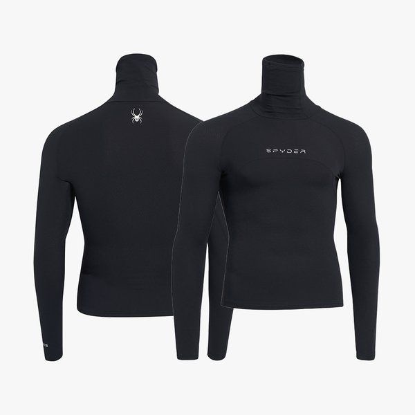 스파이더 <매장정품> SPYDER 스파이더 [스파이더 본사] 공용 사이클 프로웹 하이넥 롱슬리브 SPGFCNRL501UBLK 1095224