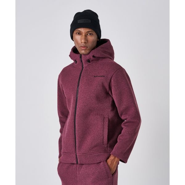 <매장정품> 스파이더 SPYDER 남성 스웨터 본딩 후드 집업 SPJWCNFT303MDPK 218349