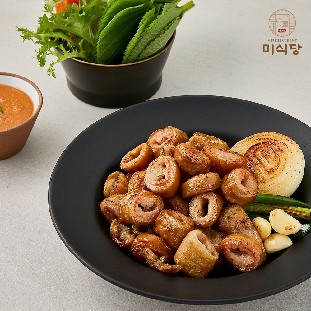 미식당 참나무 초벌 막창 365g (소스 포함), 캠핑 요리 캠핑음식 대구 막창