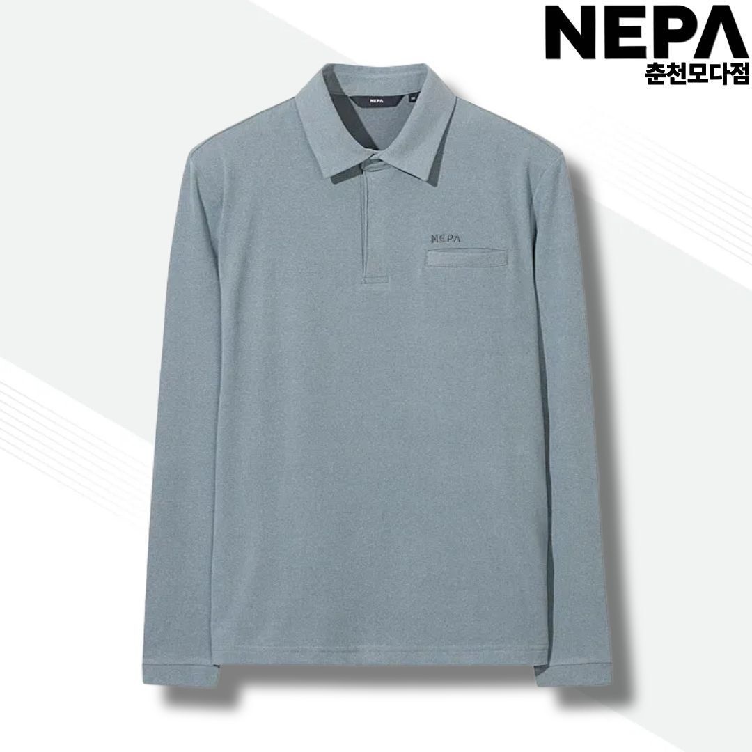 네파 네파 남성 간절기 골프 등산 기모 폴로 티셔츠 카라티 리사이클 폴로티셔츠 7L75216 L77