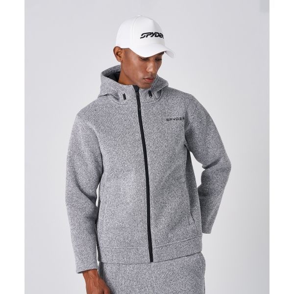 <매장정품> 스파이더 SPYDER 남성 스웨터 본딩 후드 집업 SPJWCNFT303MMGR 136513
