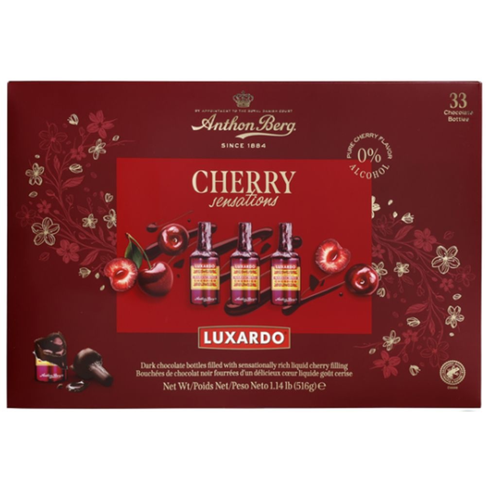 안톤버그 [해외] 안톤버그 체리 다크초콜릿 33개입