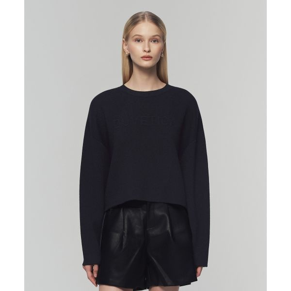 듀베티카 DUVETICA 제비오블랙여성 니트풀오버 V25FVDKP10754BKS 3043903