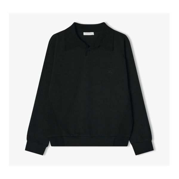 리버클래시 24FW 블랙 컬러 블록 칼라 티셔츠 LKF41455 889801