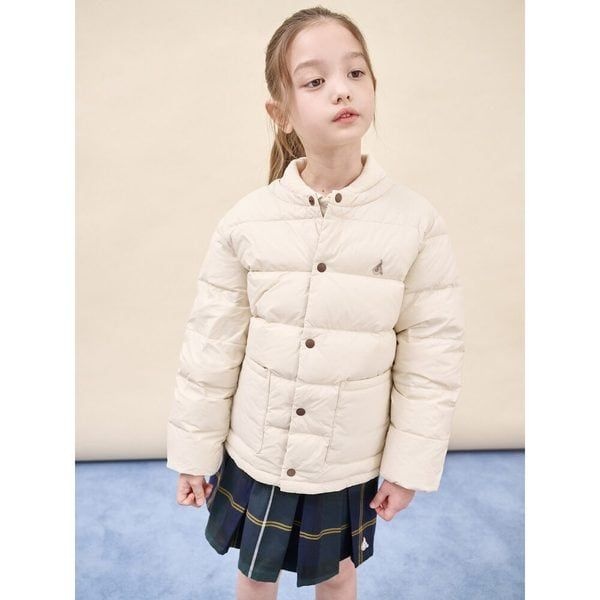빈폴키즈 [19% OFF][빈폴 BEANPOLE KIDS] 프리미엄 덕 한줌 경량패딩 베이지 (BI5938U05A)