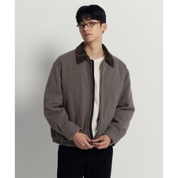 <매장정품> 빈폴 BEANPOLE MEN 테크 트위드 드리즐러 베이지 BC5938CP6A 131786