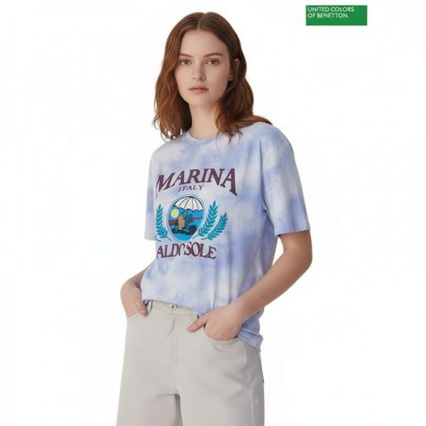 베네통 아울렛 베리티 티셔츠 BATS70431 1133816