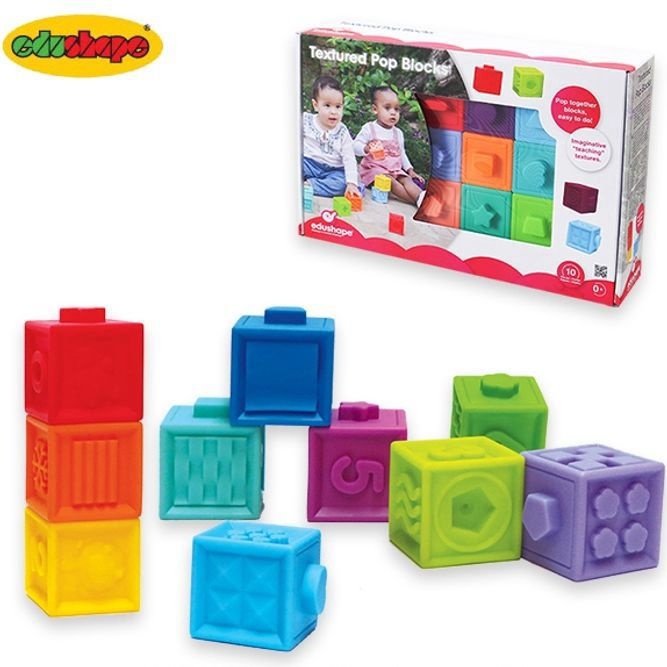 edushape 에듀쉐이프 소프트 팝블럭10P [AYZ6152]