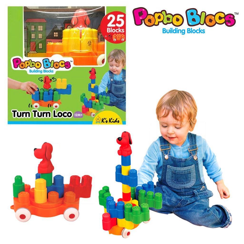 팝보블럭 팝보블럭 빙글빙글 자동차놀이 (KA10771) [AYY8272]