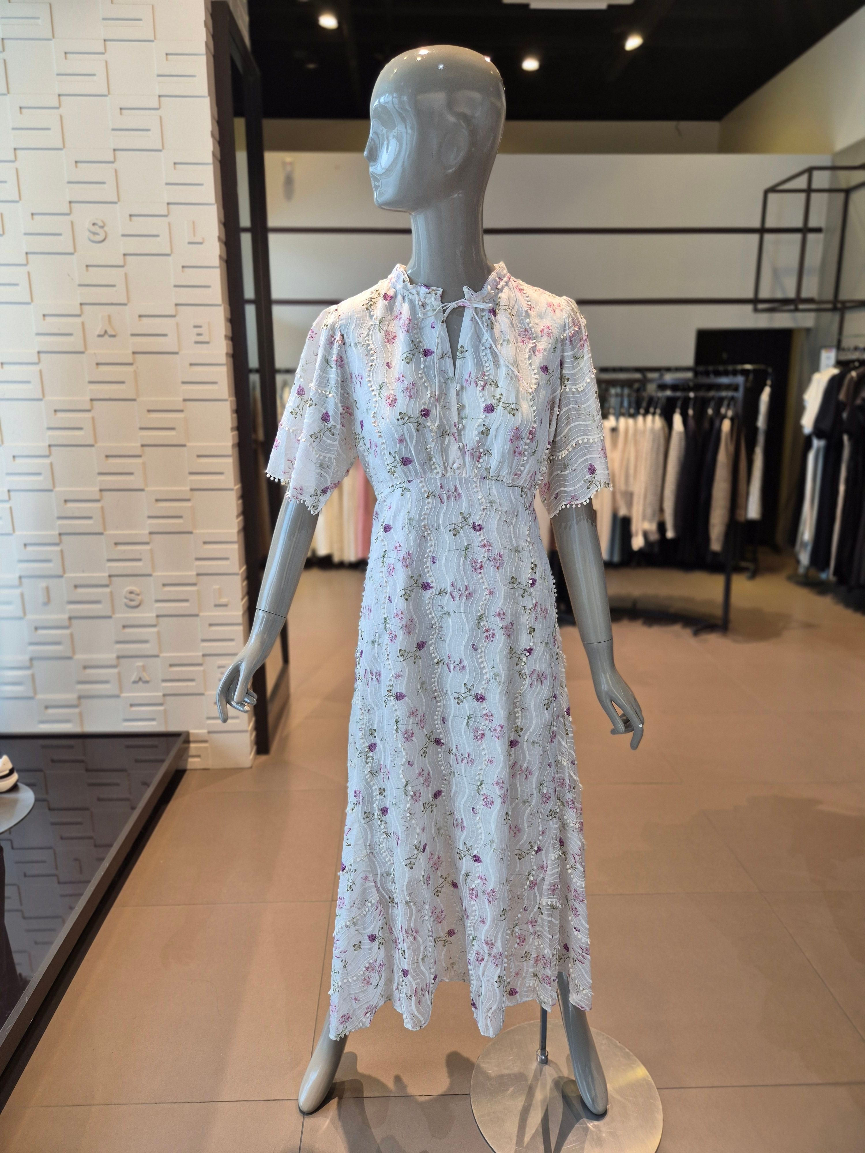 시슬리 백화점 시슬리 리니에 프린트 원피스 SAOP41431 아울렛