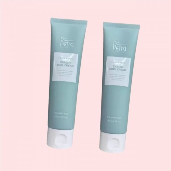 메이드잇 엔씨페트라 엔리치 컬크림 미용실 전문가용 탄력 보습유지 컬링 에센스 150ml+150ml 4610980