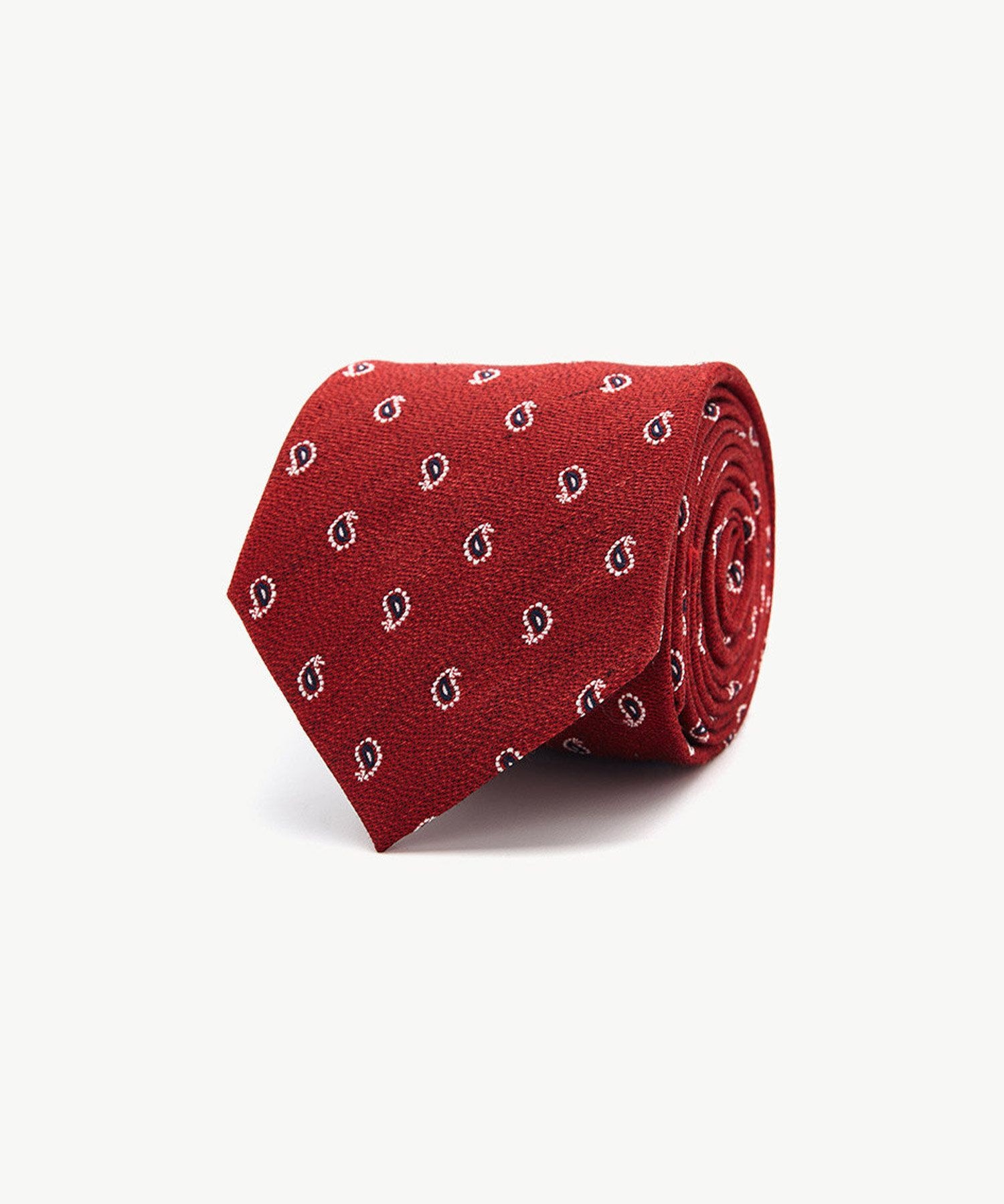 STCO페이즐 올오버 넥타이 레드SZTNV10950B