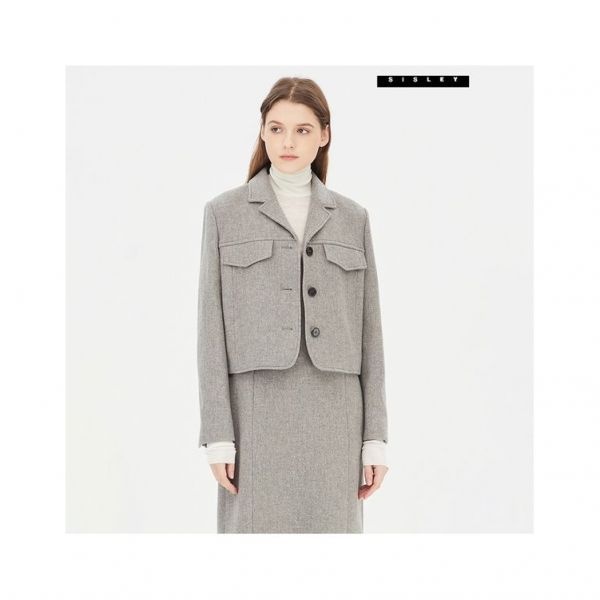 시슬리 시슬리 리젠트 숏 자켓 SAJK41361_MG