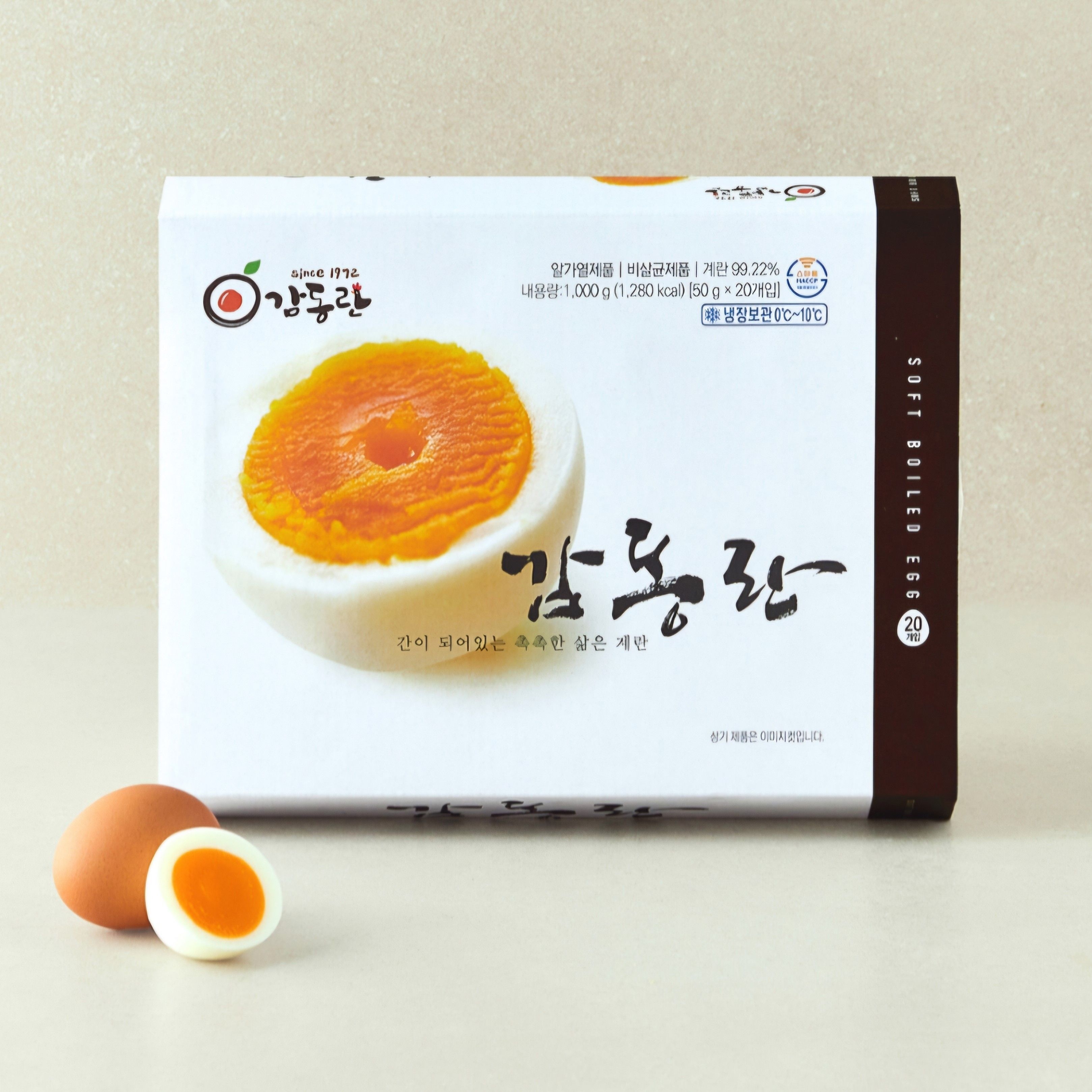 감동란 반숙란, 20구, 1kg, 1개