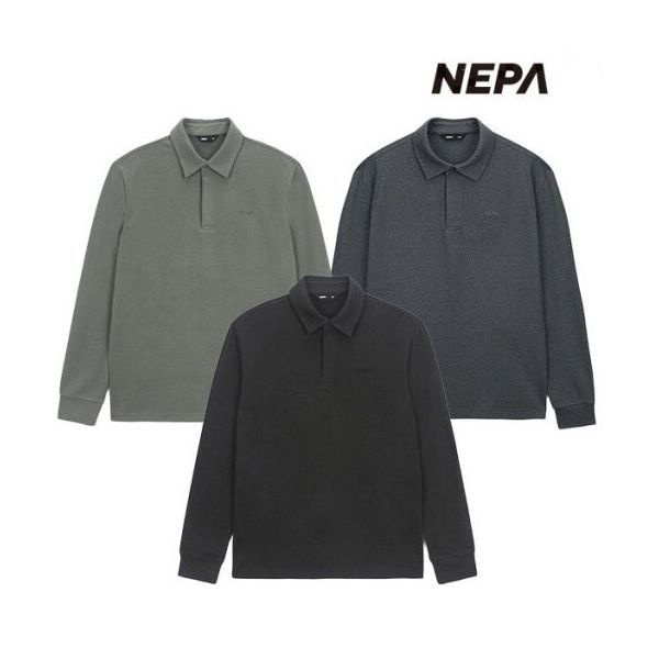 네파남성 리사이클 기모 폴로티셔츠 7K75269YS