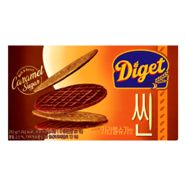 오리온 다이제 씬 카라멜슈가 352g x 1개