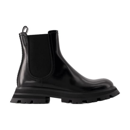 [해외] 알렉산더 맥퀸 23FW 알렉산더 맥퀸 부츠 757487WIDU11000 BLACK