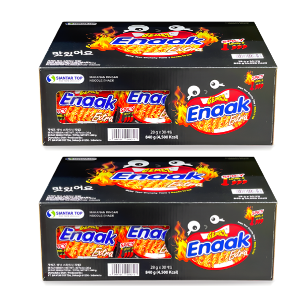 디인인터내셔널 롯데리아 게메즈 에낙 스파이시 레벨3 840g (28g x 30입) 2개