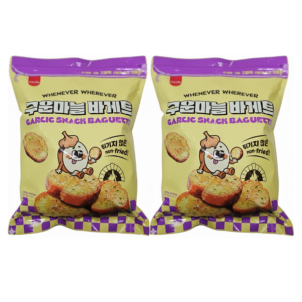 삼립 롯데리아 삼립 구운마늘 바게트 800g x 2개