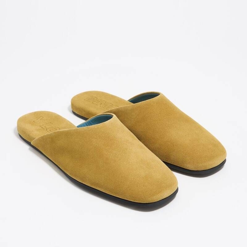 빔바이롤라 빔바이롤라 25 FW 오커 스웨이드 레더 뮬 B256AIS013CM4 854153