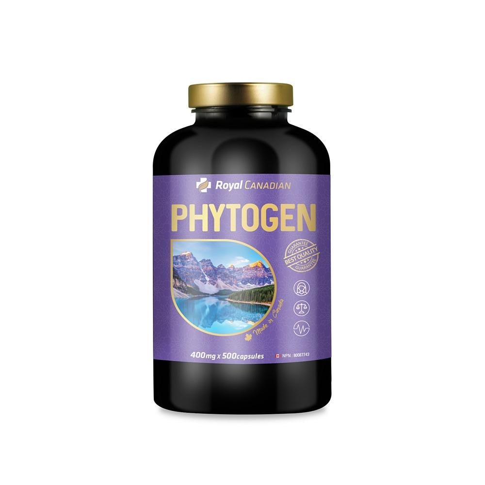 [해외] 로얄 캐네디언 파이토젠 400mg 500정 ROYAL CANADIAN Phytogen 500 Capsules