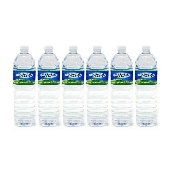 UnKnown 제주 삼다수 2L X 6개 생수 물 한박스