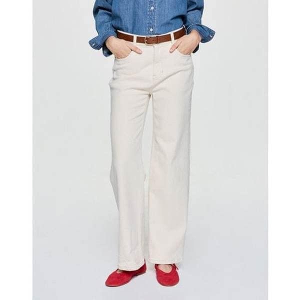 헤지스레이디스 헤지스레이디스 25FWHSPA-5D983 Essential 세미와이드 기모 데님 팬츠 953128