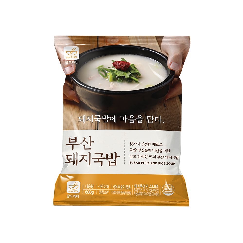 참도깨비 [ 부산 미식기행 ] 부산돼지국밥 600g 4봉