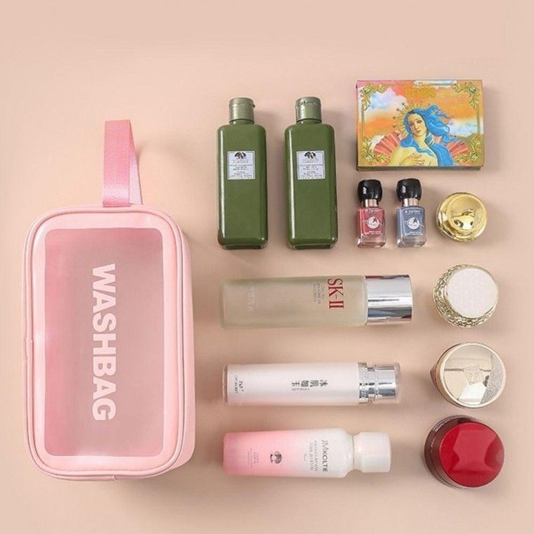 협력업체 여행용 세면파우치 방수 워시백 목욕가방 소 DD-10952