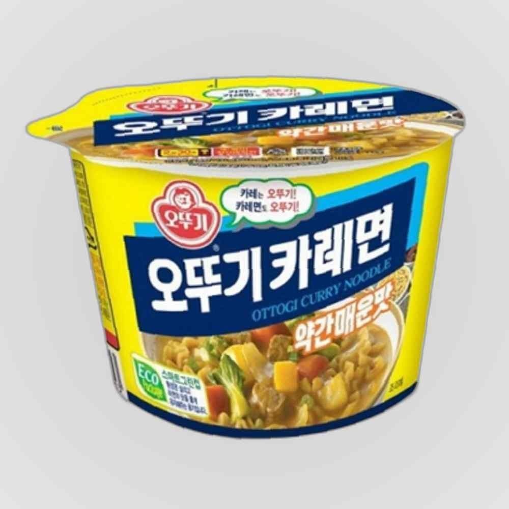 오뚜기 카레면 큰컵 110gx6컵(반박스) 라면 컵라면 야식 야식라면 야식컵라면