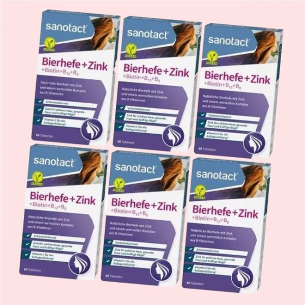 자노탁트 자노탁트 비오라보 비어헤페 맥주효모 아연 60정 6개 4484578