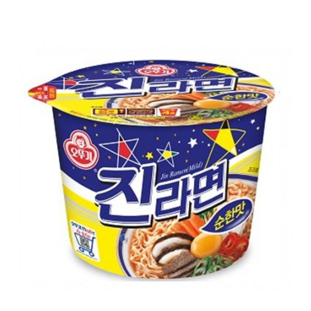오뚜기/삼양 오뚜기 진라면 순한맛 컵라면 큰컵 110g 48개 간식 야식