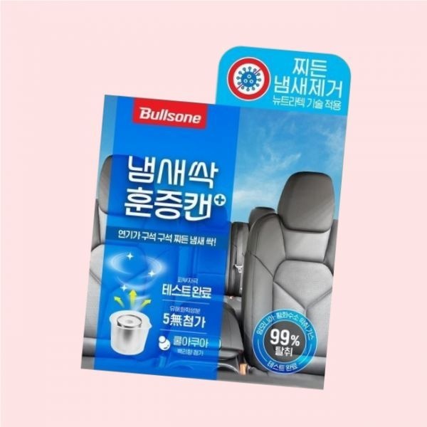 불스원 냄새싹 훈증캔 에어컨 차량실내겸용 쿨아쿠아향 4530959