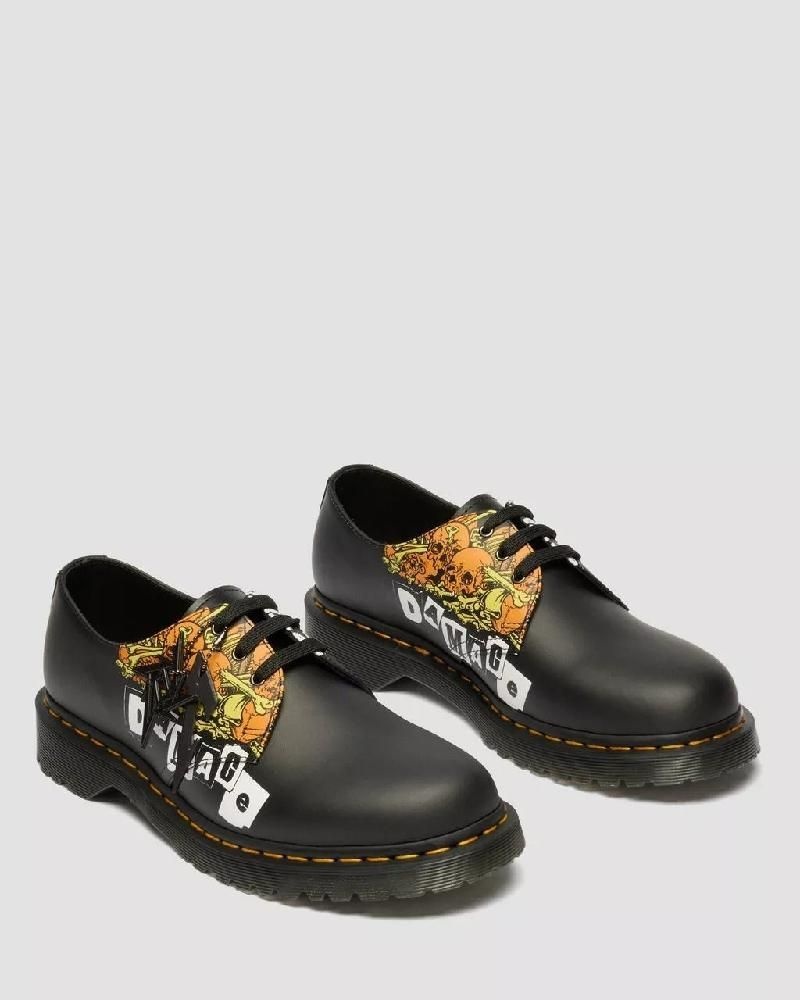 닥터마틴 [해외] 닥터마틴 (한정판) 닥터마틴 X 메탈리카 1461 데일리룩 남성 구두 로퍼 더비슈즈 42245100