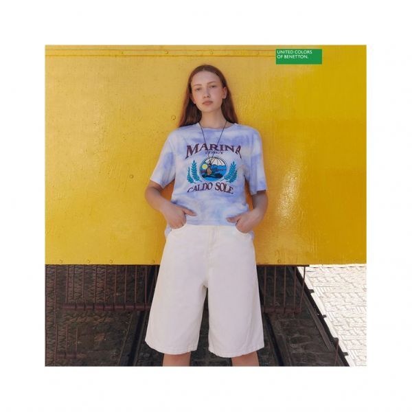 베네통 [백화점 정품] 베네통 여성티셔츠 베리티 티셔츠 BATS70431