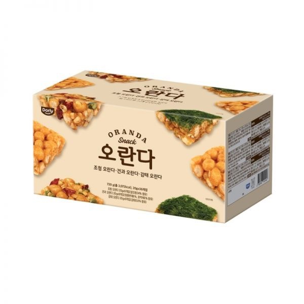 Costco 코스트코 Dorly 오란다 720g / 20g x 36 과자 간식 사무실 어린이집 유치원 아이들