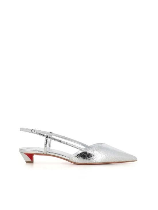 크리스찬루부탱 크리스챤 루부탱 힐 펌프스 크리스찬 루부탱 디콜렛 미스 Z 슬링키나 25 힐 실버