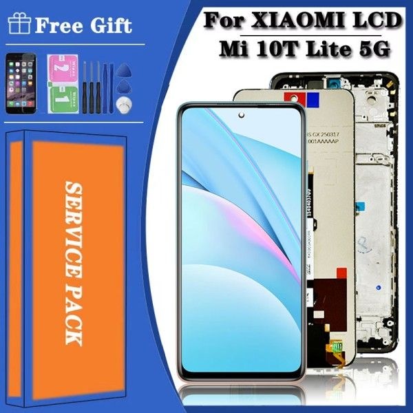 Xiaomi Mi 10T Lite 5G LCD 디스플레이 터치 스크린