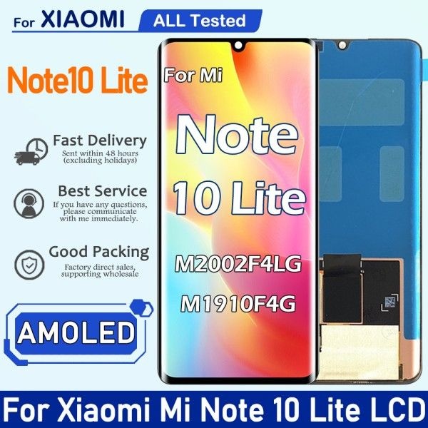 XiaoMi Mi Note 10 Lite LCD 디스플레이 터치 스크린