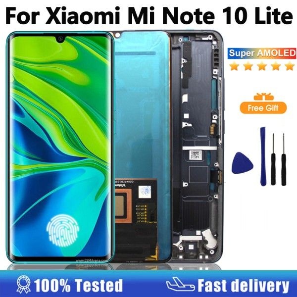 6.47 "Xiaomi Mi Note 10 Lite LCD 용