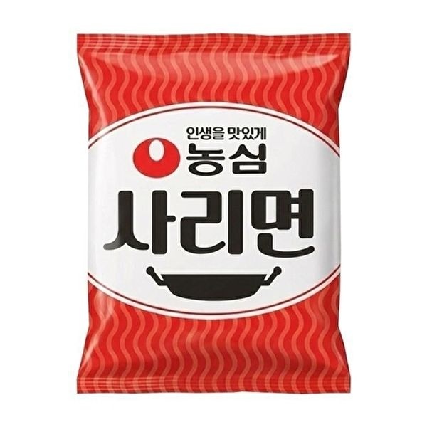 [셀러허브 식품]농심사리면 40봉  1박스 라면사리