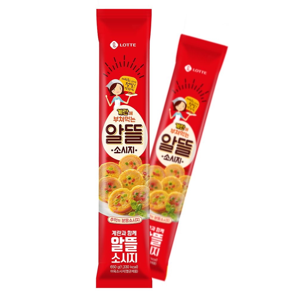 [롯데백화점] 롯데햄 롯데웰푸드 알뜰소시지650G 10입