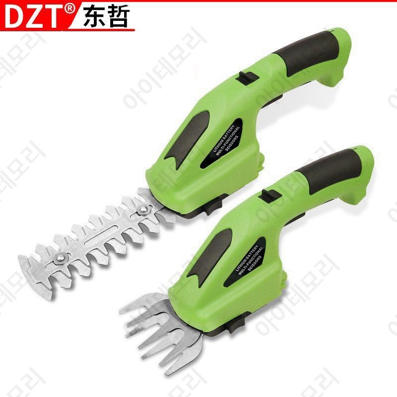 [해외] 휴대용 충전식 무선 전동 전지가위 전기 미니 트리머 교체형 블레이드 소형 정원용품 가지치기 원예 작업용