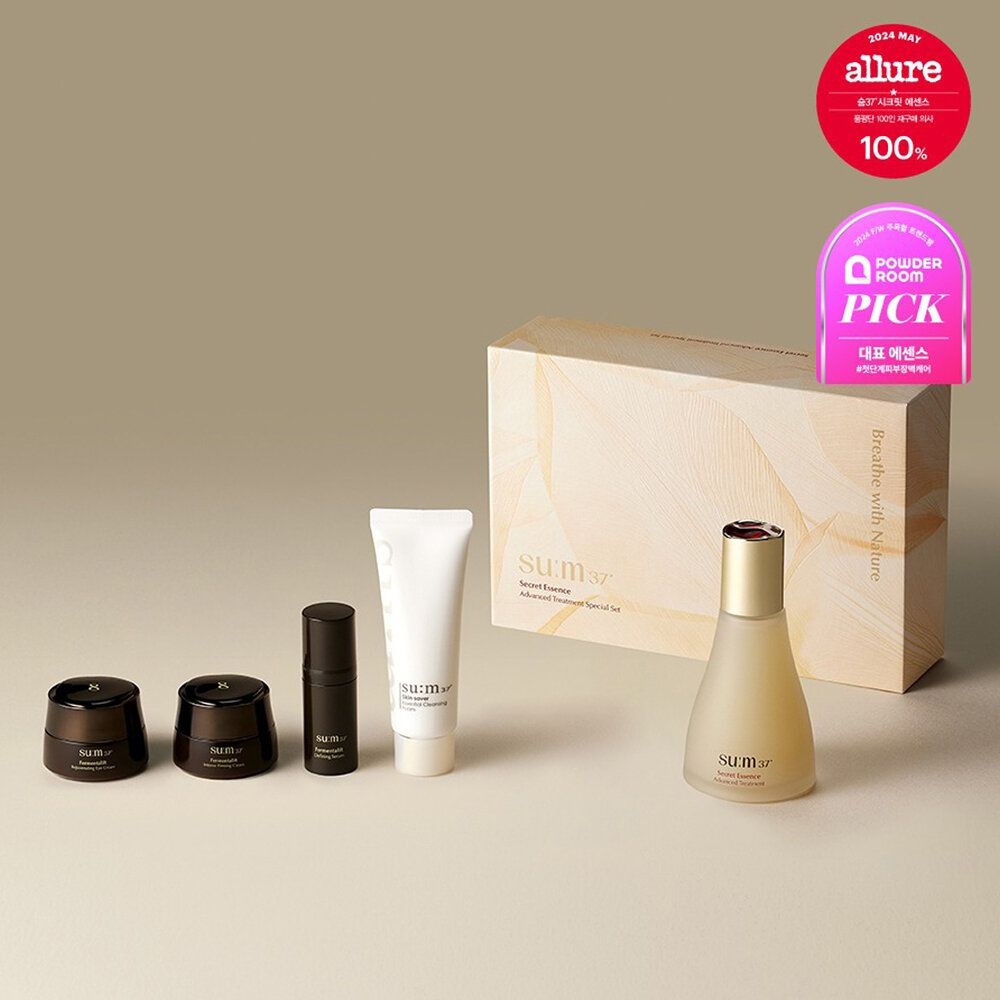 숨37 시크릿 에센스 80ml 기획 세럼10ml크림10ml아이크림10ml폼40ml 175330