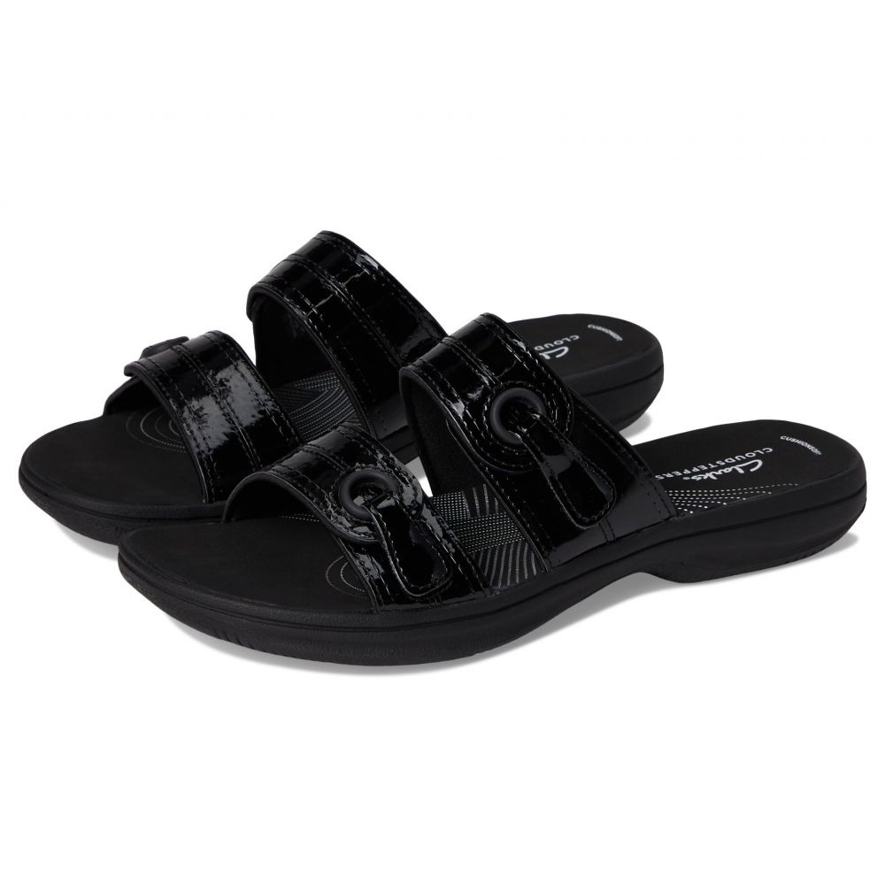 [해외] 클락스 브리즈 메이 블랙 페이턴트 합성