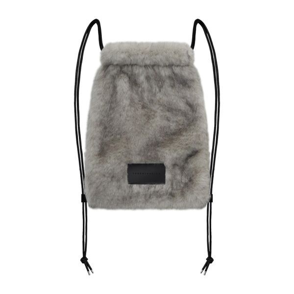 트리밍버드 TREEMINGBIRD Volume Fur String back pack Light Gray TM249NBG001MLG 391686